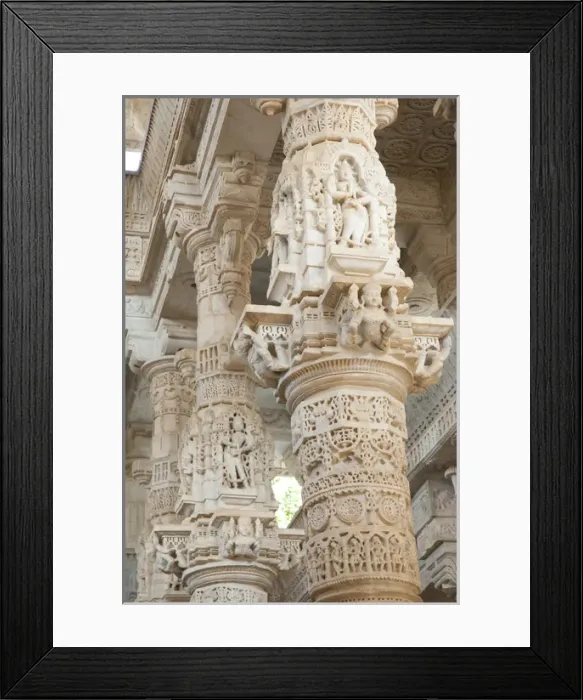 Framed Print : Jain Temple, Ranakpur, Rajasthan, India Framed Print : Jain Temple, Ranakpur, Rajasthan, India