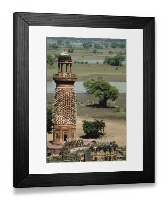 Framed Print : Famous old ruin place