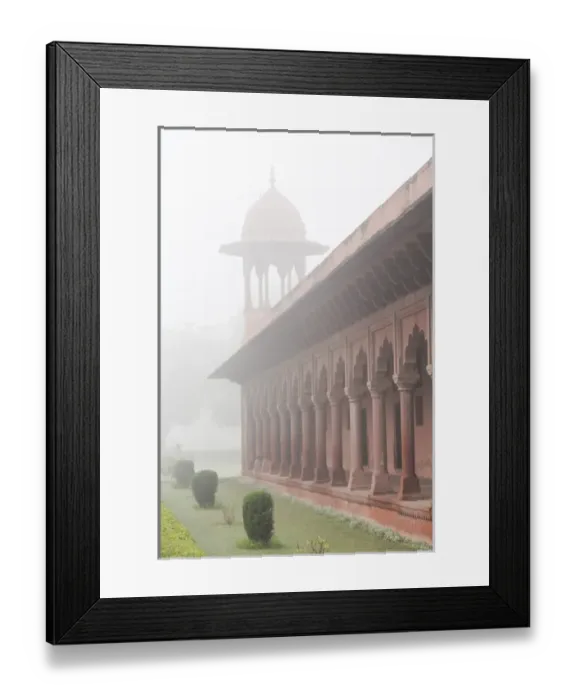Framed Print : Asia, India, Uttar Pradesh, Agra, Taj Mahal, UNESCO World Heritage Site