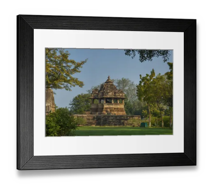 Framed Print : Temple of Khajuraho, Khajuraho, Madhya Pradesh, India
