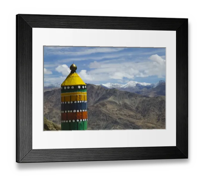 Framed Print : Victoria pole in Hemis Gompa, Leh, Ladakh, India