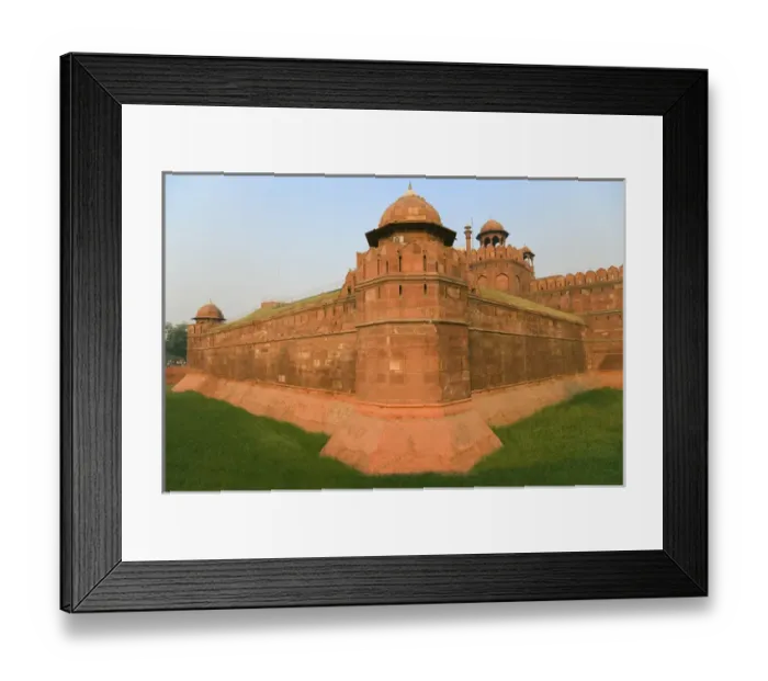 Framed Print : Red Fort Complex (UNESCO World Heritage site), Delhi, India Framed Print : Red Fort Complex (UNESCO World Heritage site), Delhi, India