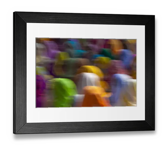 Framed Print : Women in colorful saris gather together, Jhalawar, Rajasthan, India Framed Print : Women in colorful saris gather together, Jhalawar, Rajasthan, India