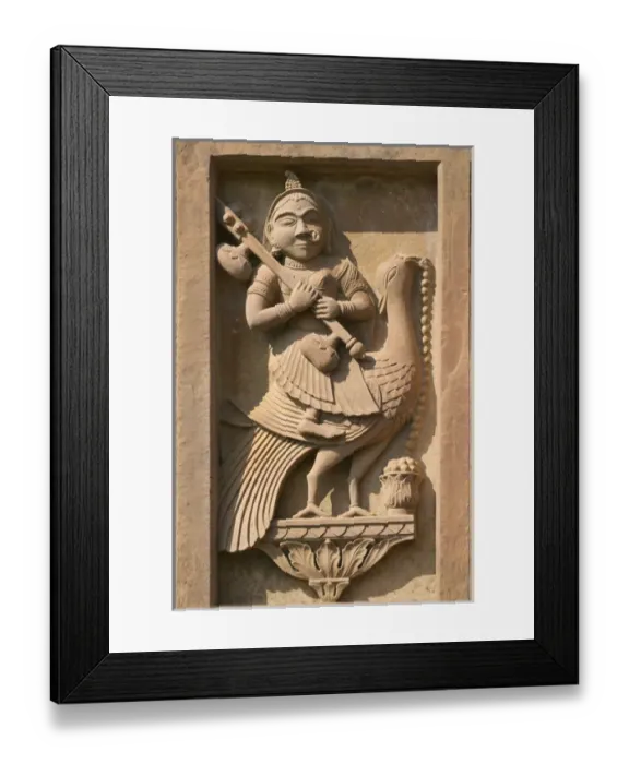 Framed Print : Stone carving in Hotel Prithvi Vilas Palace, Jhalawar, Rajasthan, India Framed Print : Stone carving in Hotel Prithvi Vilas Palace, Jhalawar, Rajasthan, India