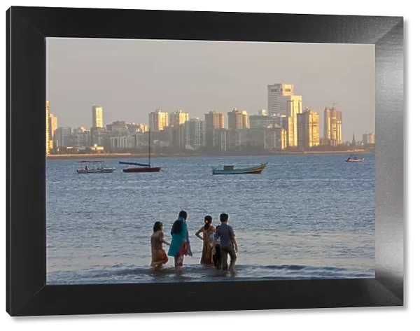 Chowpatty Beach, Mumbai, (Bombay), India