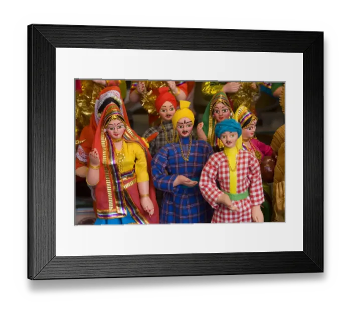 Framed Print : Indian dolls Red Fort, Delhi, India Framed Print : Indian dolls Red Fort, Delhi, India