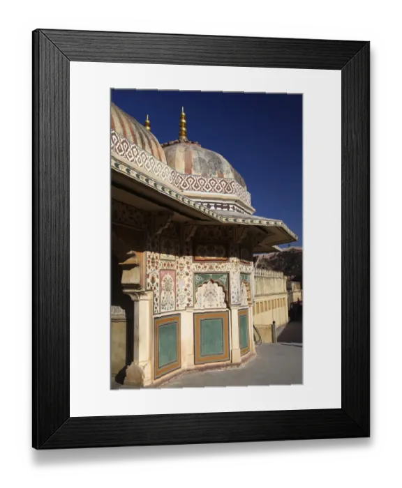 Framed Print : Asia, India, Amer. Amber Palace Framed Print : Asia, India, Amer. Amber Palace