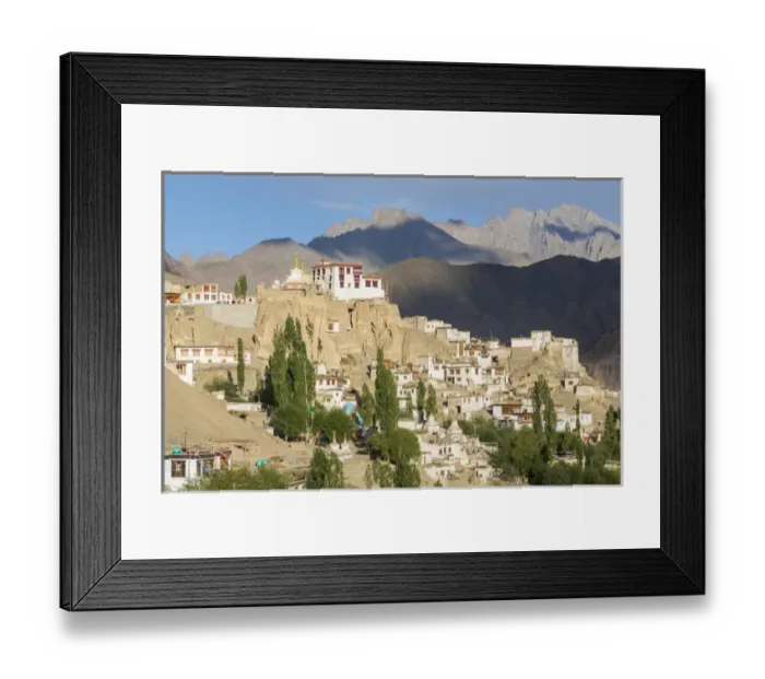 Framed Print : Lamayuru village, Indus Valley, nr Leh, Ladakh, India
