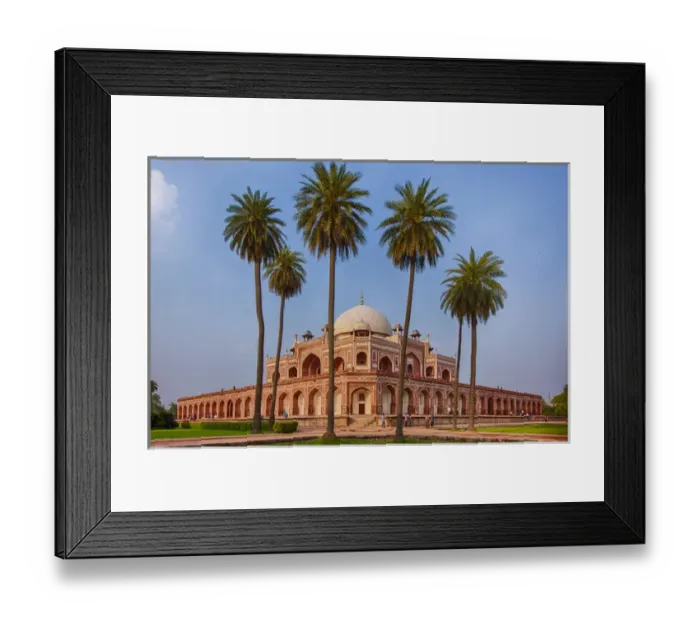 Framed Print : Asia. India. Exterior view of Humayuns Tomb in New Dehli Framed Print : Asia. India. Exterior view of Humayuns Tomb in New Dehli