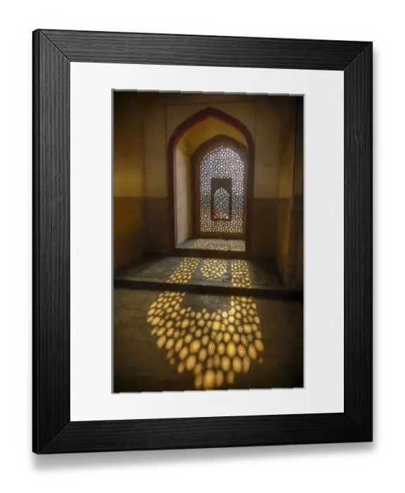 Framed Print : Asia. India. Interior view of Humayuns Tomb in New Dehli Framed Print : Asia. India. Interior view of Humayuns Tomb in New Dehli