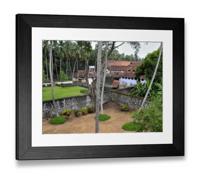 Framed Print : Asia, India, Tamil Nadu, Padmanabhapuram Framed Print : Asia, India, Tamil Nadu, Padmanabhapuram