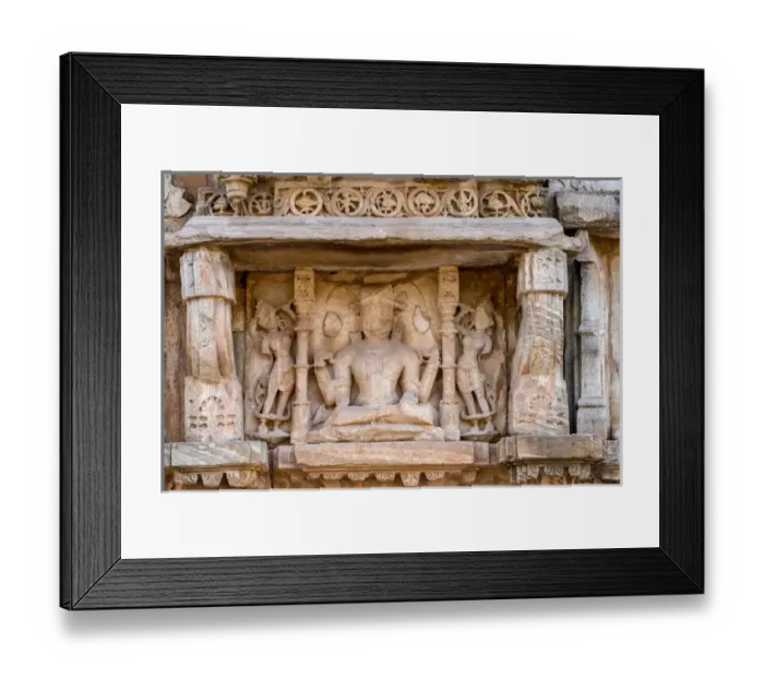 Framed Print : Bas relief. Chittaurgarh Citadel. 6th century. Rajasthan. India Framed Print : Bas relief. Chittaurgarh Citadel. 6th century. Rajasthan. India
