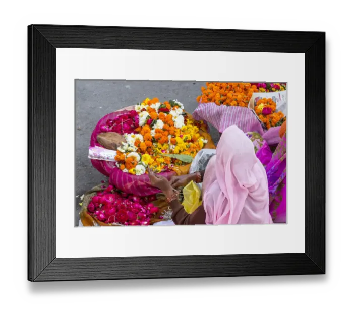 Framed Print : Open Air Market. Udaipur Rajasthan. India Framed Print : Open Air Market. Udaipur Rajasthan. India