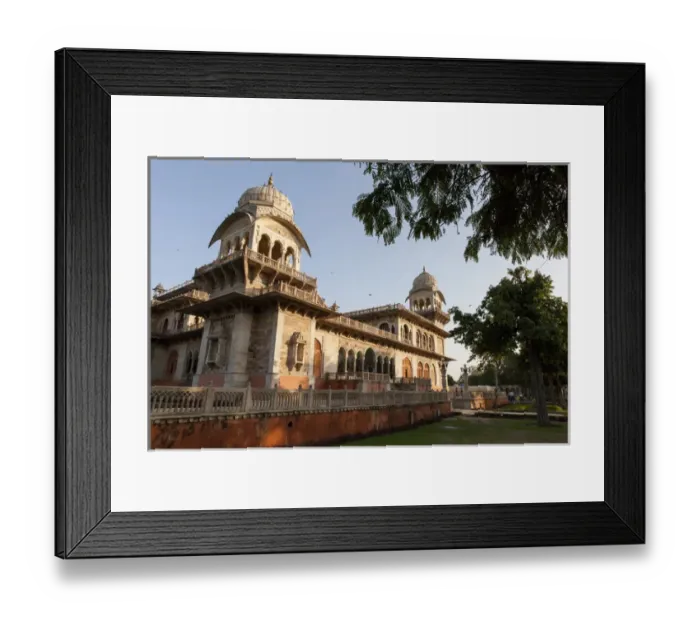 Framed Print : Central Museum. Pink City. Jaipur. Rajasthan. India