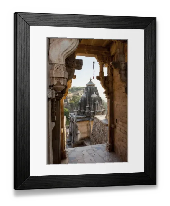 Framed Print : Chittaurgarh Citadel. 6th century. Rajasthan. India