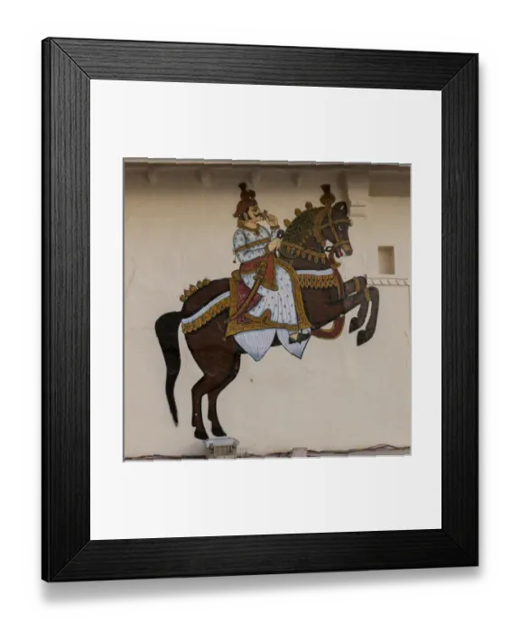 Framed Print : Mural. City Palace. Shiw Nivas Palace. Udaipur Rajasthan. India Framed Print : Mural. City Palace. Shiw Nivas Palace. Udaipur Rajasthan. India