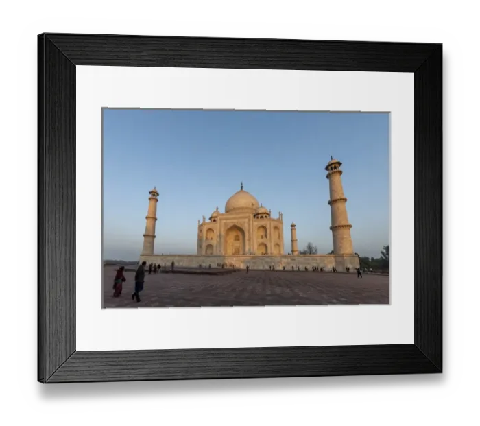 Framed Print : Taj Mahal at sunset. Agra. India Framed Print : Taj Mahal at sunset. Agra. India
