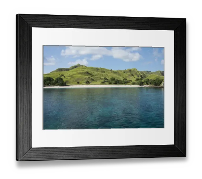 Framed Print : Indonesia, Komodo Island. Komodo National Park, UNESCO World Heritage Site Framed Print : Indonesia, Komodo Island. Komodo National Park, UNESCO World Heritage Site