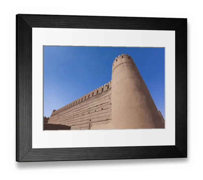 Framed Print : Iran, Southeastern Iran, Rayen, Arg e Rayen, ancient adobe citadel Framed Print : Iran, Southeastern Iran, Rayen, Arg e Rayen, ancient adobe citadel