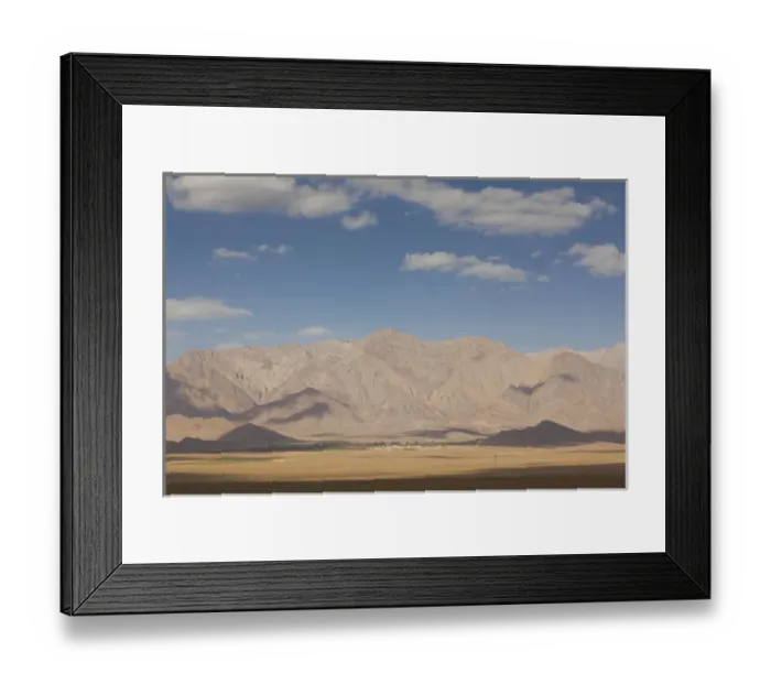 Framed Print : Iran, Southeastern Iran, Rayen, mountains Framed Print : Iran, Southeastern Iran, Rayen, mountains
