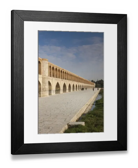 Framed Print : Iran, Central Iran, Esfahan, Si-o-Seh Bridge, dawn Framed Print : Iran, Central Iran, Esfahan, Si-o-Seh Bridge, dawn