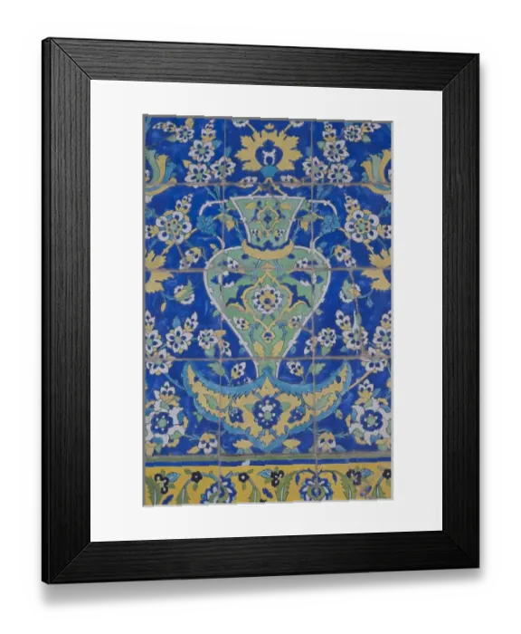 Framed Print : Iran, Central Iran, Esfahan, Naqsh-e Jahan Imam Square, Royal Mosque, interior mosaic Framed Print : Iran, Central Iran, Esfahan, Naqsh-e Jahan Imam Square, Royal Mosque, interior mosaic