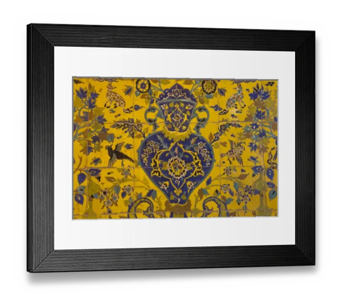 Framed Print : Iran, Central Iran, Esfahan, Bethlehem Armenian Church, interior