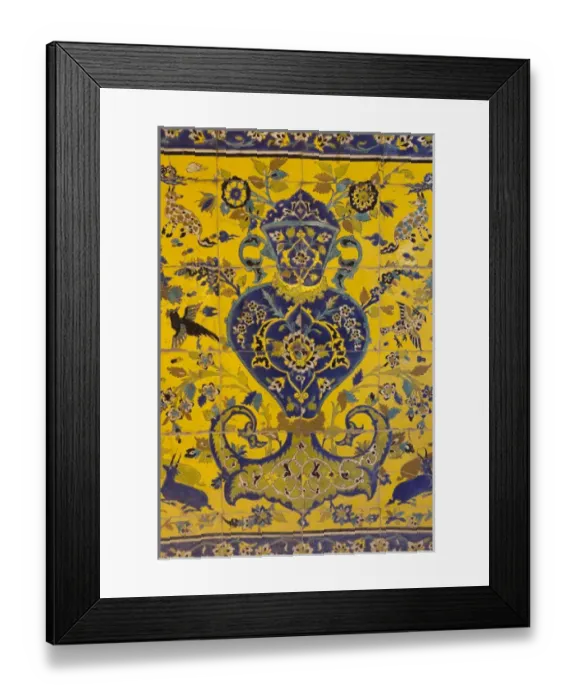 Framed Print : Iran, Central Iran, Esfahan, Bethlehem Armenian Church, interior
