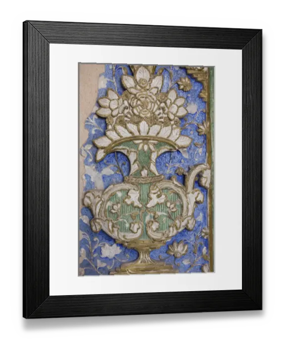 Framed Print : Iran, Central Iran, Kashan, Khan-e Boroujerdi, traditional carpet merchants house Framed Print : Iran, Central Iran, Kashan, Khan-e Boroujerdi, traditional carpet merchants house