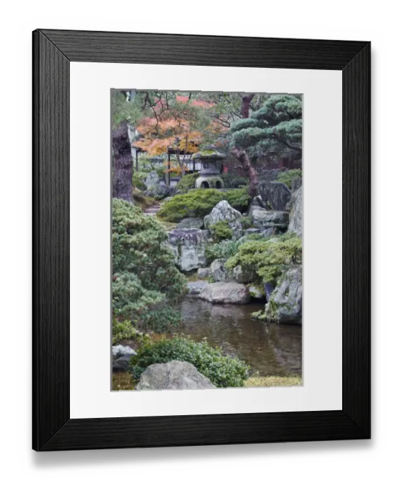 Framed Print : Japan, Kyoto, Kyoto Imperial Palace Garden Framed Print : Japan, Kyoto, Kyoto Imperial Palace Garden
