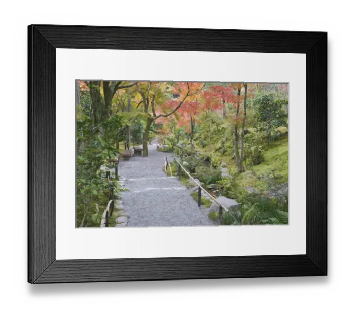 Framed Print : Japan, Kyoto, Arashiyama, Sagano, Tenryuji Temple Garden Framed Print : Japan, Kyoto, Arashiyama, Sagano, Tenryuji Temple Garden