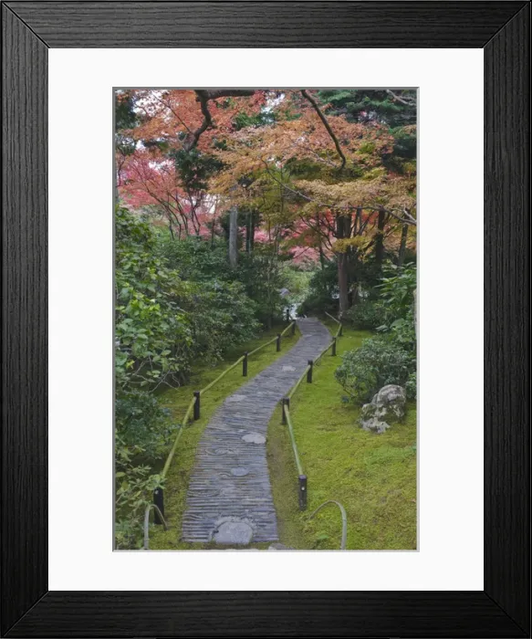 Framed Print : Japan, Kyoto, Arashiyama, Sagano, Okochi Sanso Villa Garden Framed Print : Japan, Kyoto, Arashiyama, Sagano, Okochi Sanso Villa Garden