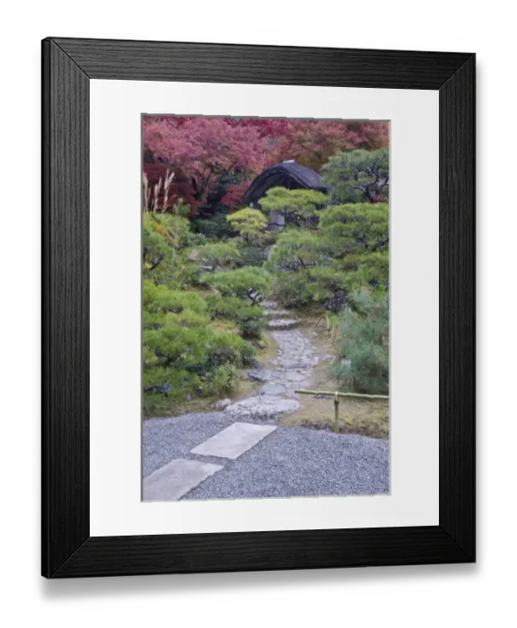 Framed Print : Japan, Kyoto, Arashiyama, Sagano, Okochi Sanso Villa Garden Framed Print : Japan, Kyoto, Arashiyama, Sagano, Okochi Sanso Villa Garden