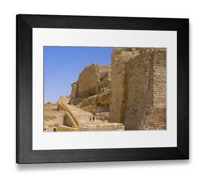 Framed Print : Karak Castle, Jordan