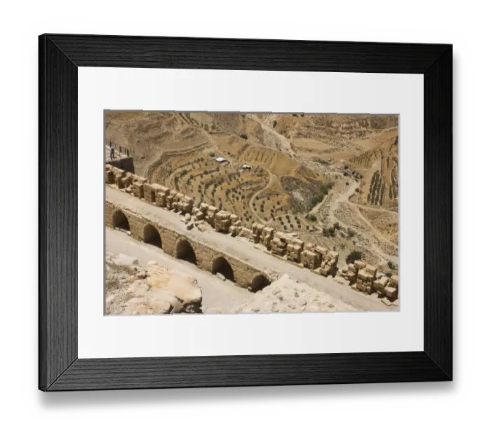 Framed Print : Karak Castle, Jordan Framed Print : Karak Castle, Jordan