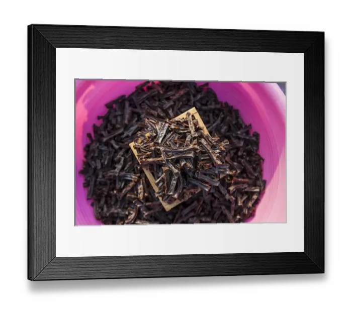 Framed Print : Fresh mushrooms for sale, Beopjusa Temple Complex, South Korea