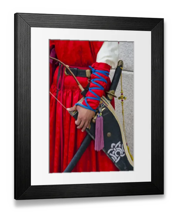 Framed Print : Close up of a Guard at the Ceremonial changing of the guard, Gyeongbokgung palace Framed Print : Close up of a Guard at the Ceremonial changing of the guard, Gyeongbokgung palace