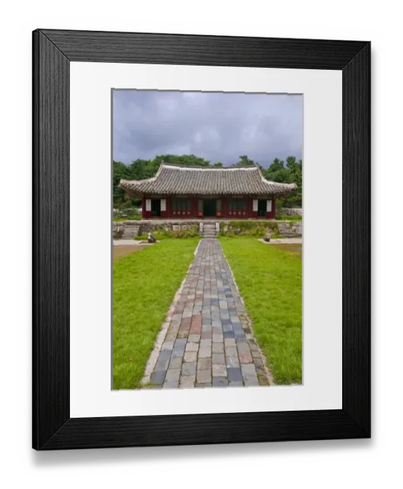 Framed Print : Koryo museum Songyungwan, Kaesong, North Korea Framed Print : Koryo museum Songyungwan, Kaesong, North Korea