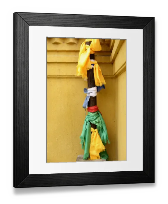 Framed Print : Asia, Mongolia, Ulaanbaatar, Gandantegchinlen (Gandan) Monastery
