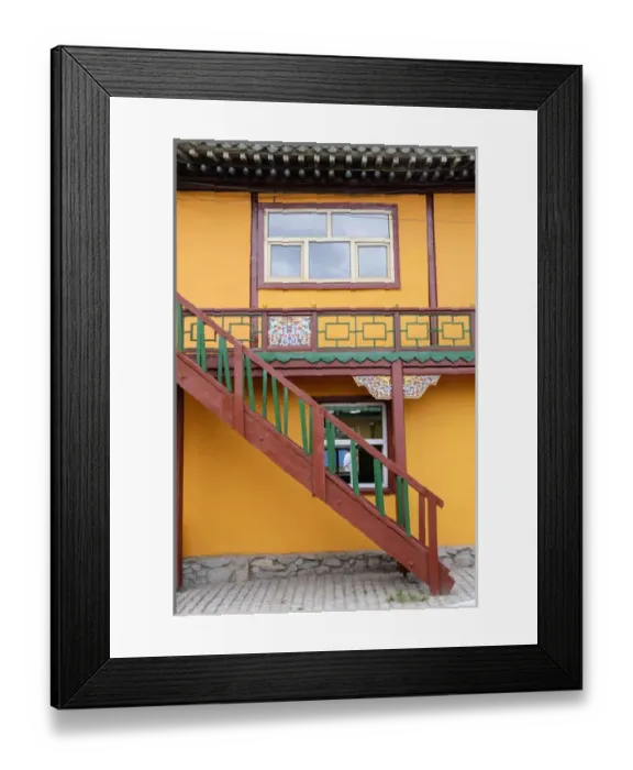 Framed Print : Asia, Mongolia, Ulaanbaatar, Gandantegchinlen (Gandan) Monastery Framed Print : Asia, Mongolia, Ulaanbaatar, Gandantegchinlen (Gandan) Monastery