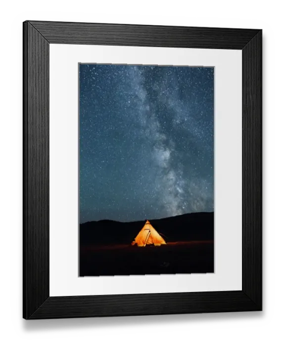 Framed Print : Asia, Mongolia, Western Mongolia, Khovd Province, Gashuun Suhayt. River valley. Tent with stars Framed Print : Asia, Mongolia, Western Mongolia, Khovd Province, Gashuun Suhayt. River valley. Tent with stars