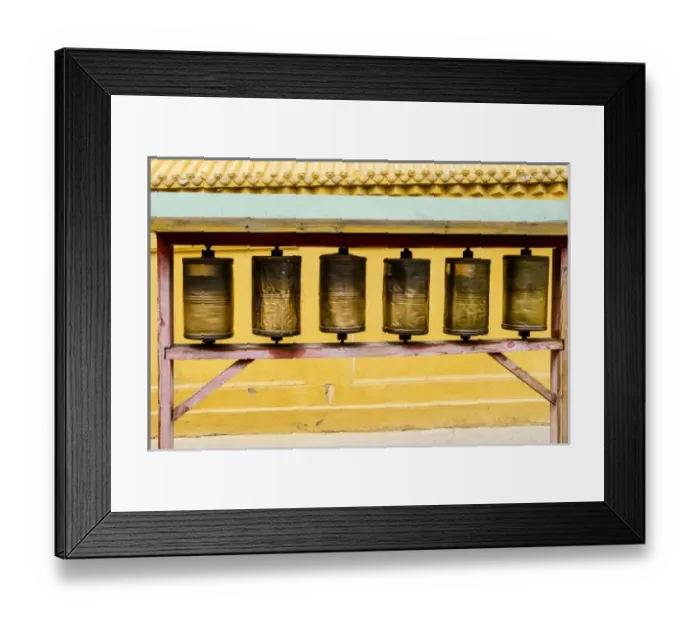 Framed Print : Asia, Mongolia, Ulaanbaatar, Gandantegchinlen (Gandan) Monastery. Prayer wheels Framed Print : Asia, Mongolia, Ulaanbaatar, Gandantegchinlen (Gandan) Monastery. Prayer wheels