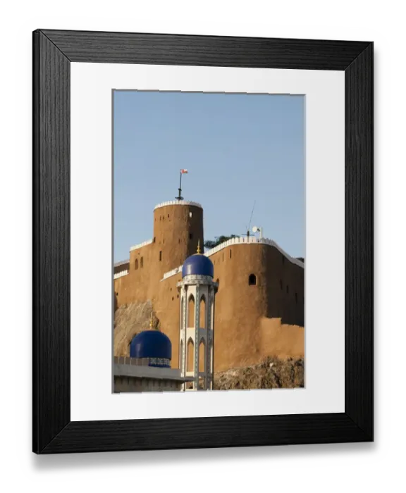 Framed Print : Al-Mirani fort, Old Muscat, Muscat, Oman