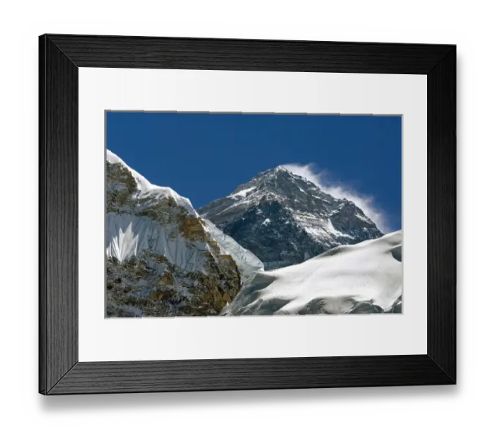 Framed Print : Nepal, Mount Everst. Also known as Chomolungma, Mount Everest is the highest mountain Framed Print : Nepal, Mount Everst. Also known as Chomolungma, Mount Everest is the highest mountain