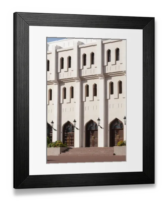 Framed Print : Sultan Qaboos Palace, Old Muscat, Muscat, Oman