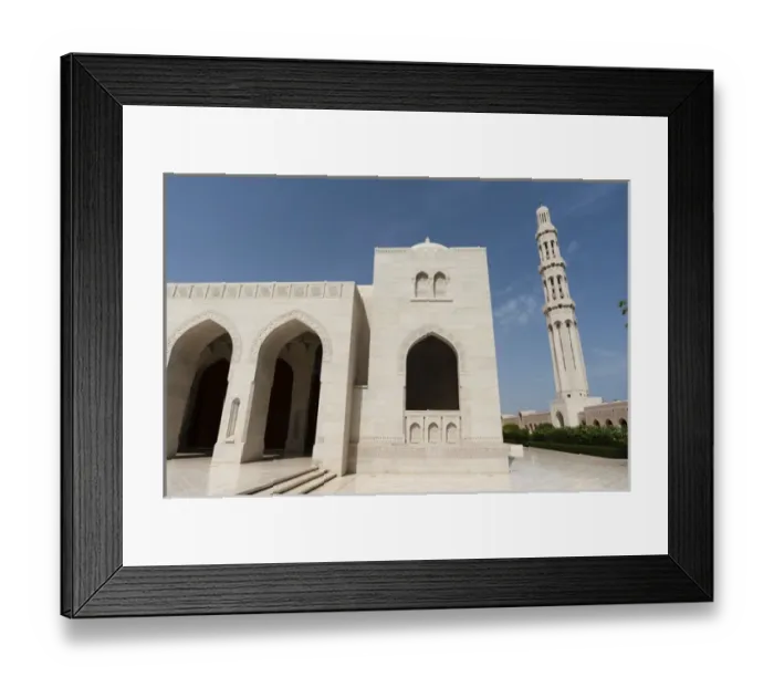 Framed Print : Sultan Qaboos mosque, Muscat, Oman Framed Print : Sultan Qaboos mosque, Muscat, Oman