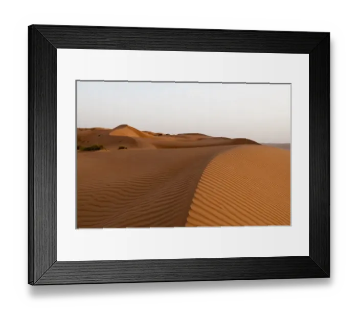 Framed Print : Wahiba Sands desert, Oman Framed Print : Wahiba Sands desert, Oman