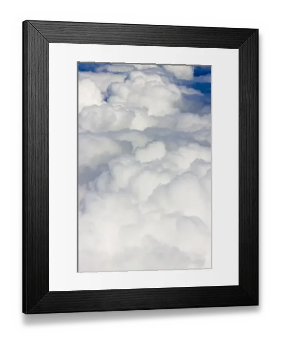 Framed Print : Aerial view of clouds, Philippines Framed Print : Aerial view of clouds, Philippines