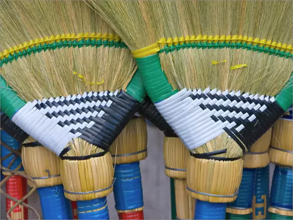 Colorful brooms, Philippines