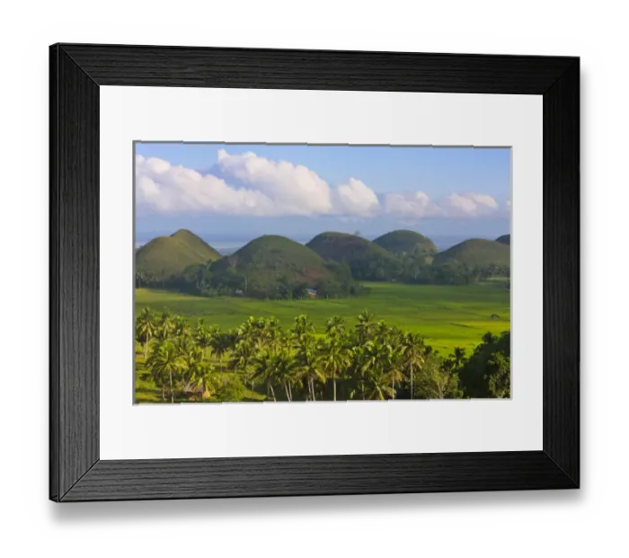 Framed Print : Chocolate Hills, Bohol Island, Philippines Framed Print : Chocolate Hills, Bohol Island, Philippines